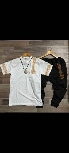 Versace Printed Summer TracksuitMeasurementSmallChest 19Length 24Mediu