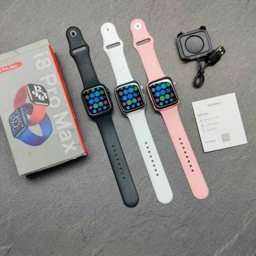 Name: i8 Pro MaxColor: BlackSmart WatchWeight: 300gBig Curved Display 