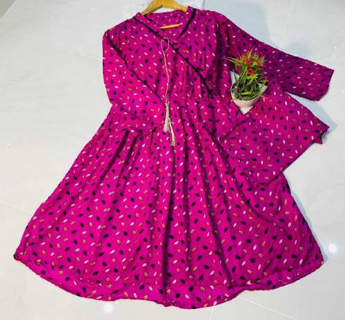 lawn frok 2 piece