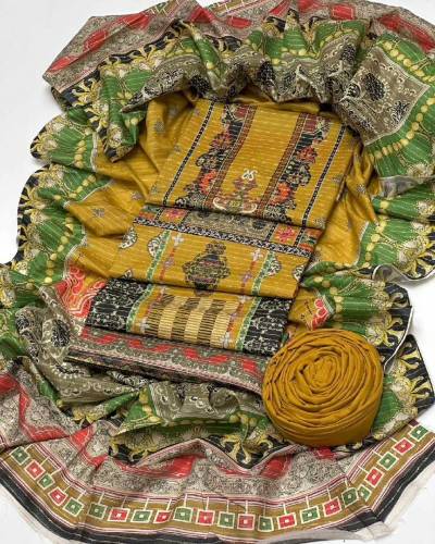 Jaquard Lawn 3 Piece