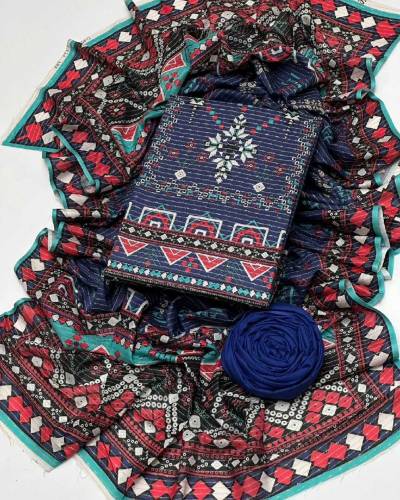 Jaquard Lawn 3 Piece