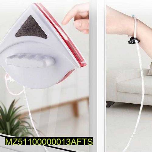 1pc magnetic double side glass cleaning brush 
