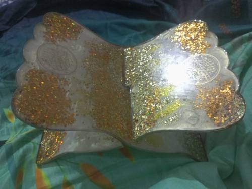  Epoxy Resin Handmade  beautiful Quran Holder Rehal