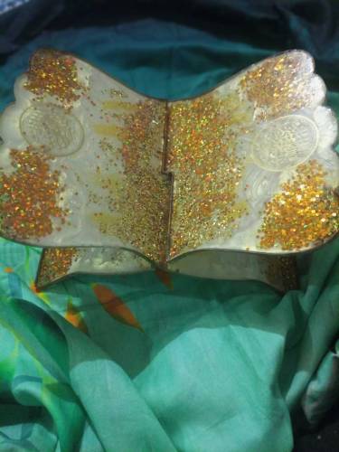  Epoxy Resin Handmade  beautiful Quran Holder Rehal