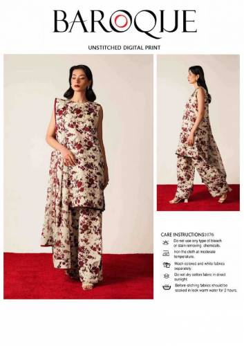 *Alhamdulillah*❤️Wait is Over❤️ Summer Collection 2024*BAROQUE*         