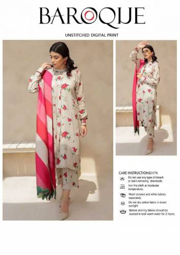 *Alhamdulillah*❤️Wait is Over❤️ Summer Collection 2024*BAROQUE*         