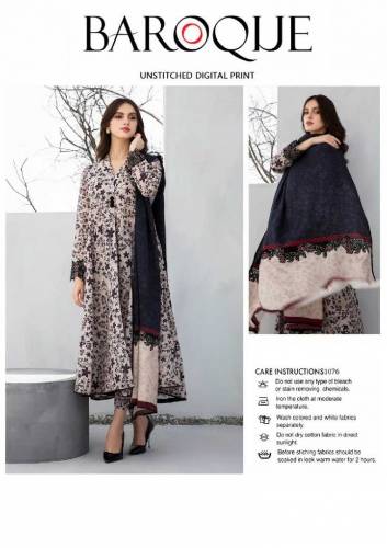 *Alhamdulillah*❤️Wait is Over❤️ Summer Collection 2024*BAROQUE*         