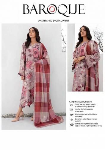 *Alhamdulillah*❤️Wait is Over❤️ Summer Collection 2024*BAROQUE*         