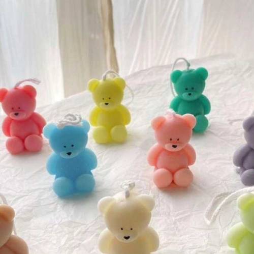 Tedybear candle 🕯️