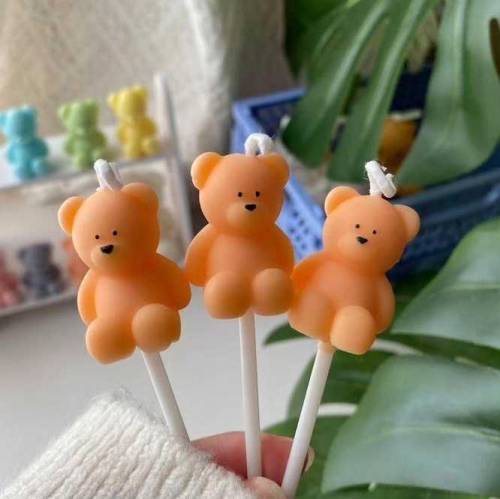 Tedybear candle 🕯️