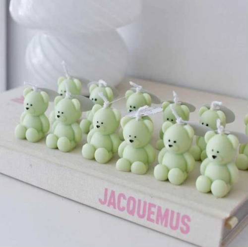 Tedybear candle 🕯️