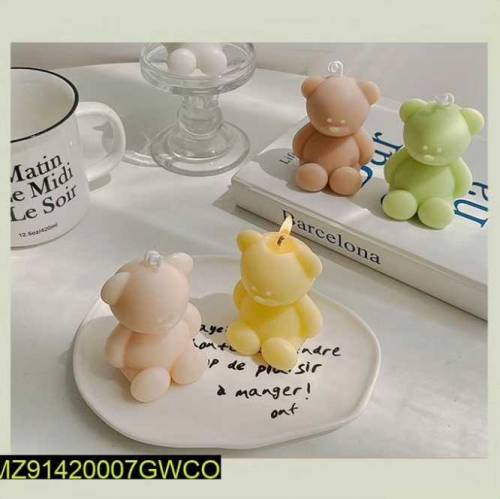 Tedybear candle 🕯️