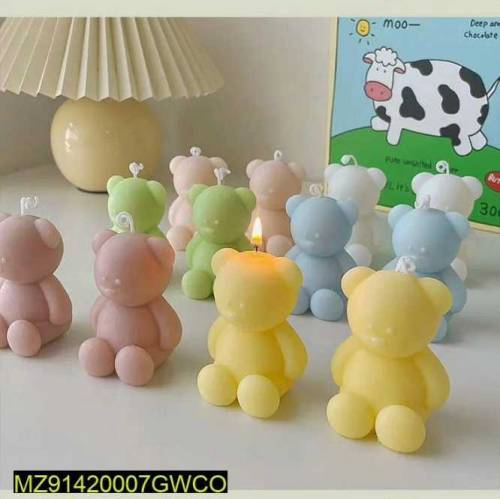 Tedybear candle 🕯️