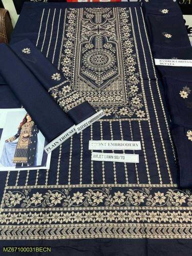 •  Fabric: Lawn•  Pattern: Embroidered•  Shirt Front 