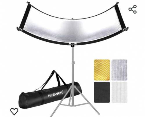 Neewer Clamshell photo studio light reflector Diffuser  with Carrying 
