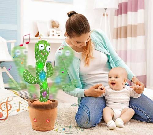 Rechargeable Dancing Cactus Toy