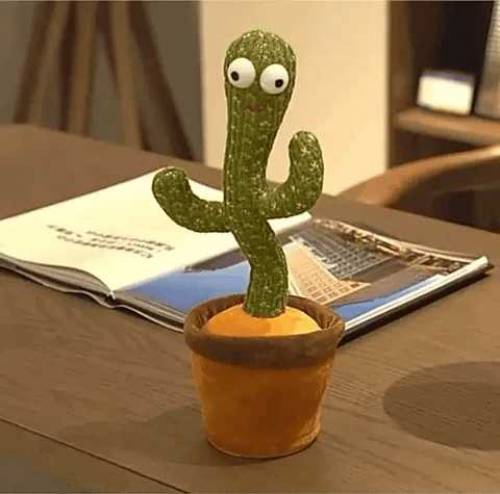 Rechargeable Dancing Cactus Toy