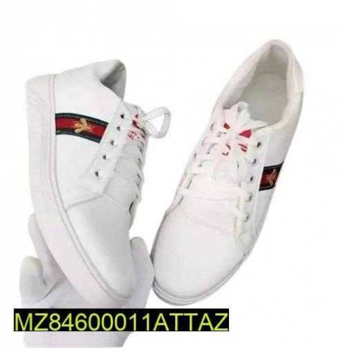 Men's Comfortable Stylish PU Leather Sneakers