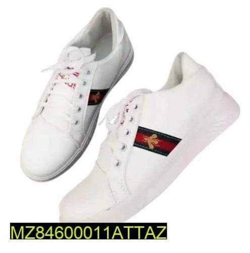 Men's Comfortable Stylish PU Leather Sneakers