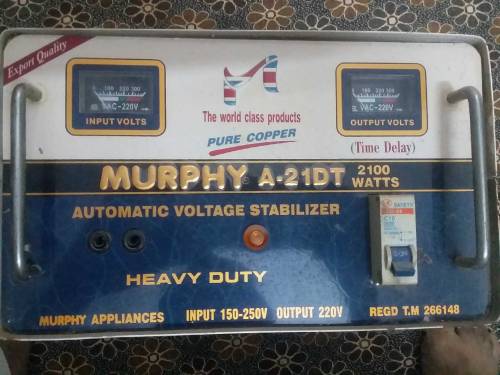stublizer 2100 watts to save Fridge Freezer 