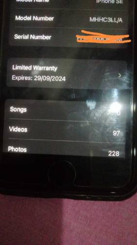 iphone SE 2020 black 