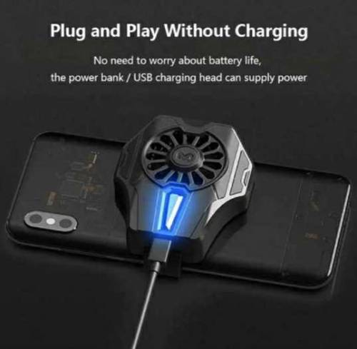 Phone Radiator Phone Cooling Fan Case Cold Wind Handle Fan DL01 for PU