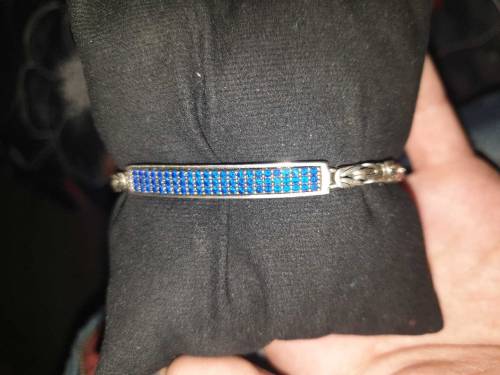 silver bracelet