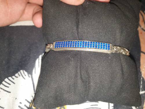 silver bracelet
