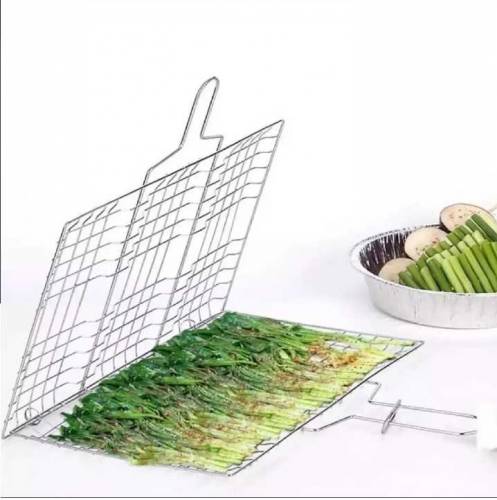 1 PC BBQ Stainless steel Hand grill for sale 