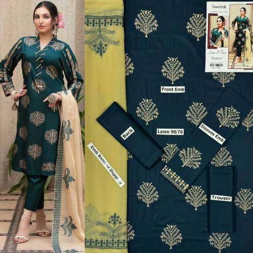 Summer Collection**Mix Brand* Available in *Lawn* Fabric 3pc!!