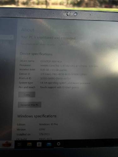 Lenovo Thinkpad T480s Touch Screen