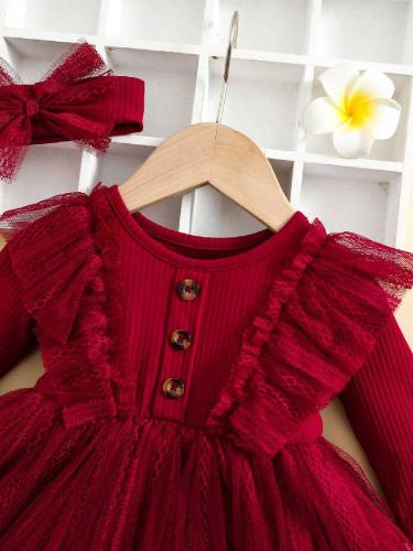Two-Piece Baby Girl Romantic Small frock , click on the link below&buy