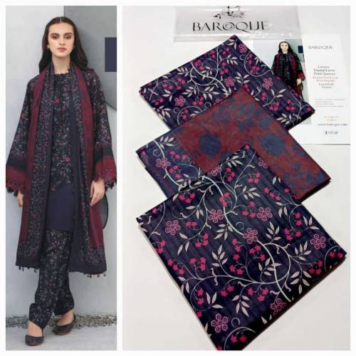 Digital printed lawn