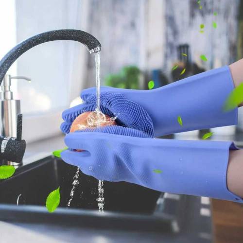 Selicone Dish Washing Gloves