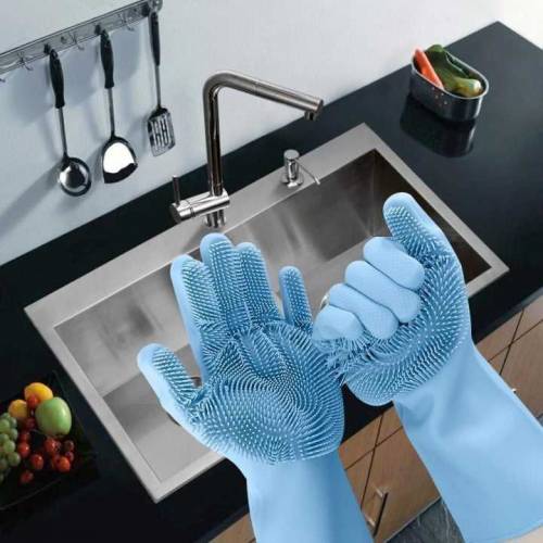 Selicone Dish Washing Gloves