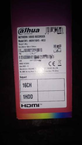 Dahua NVR 16 ch
