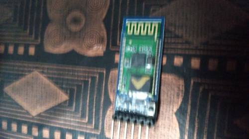Bluetooth hc 05 .motor driver or dc motor or tyre