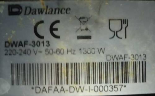 Dawlance Air Fryer