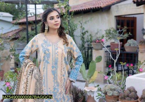 Women Unstitched 3 Piece Lawn Suit