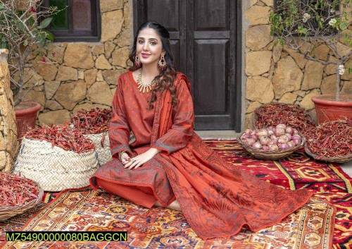 Women Unstitched 3 Piece Lawn Suit