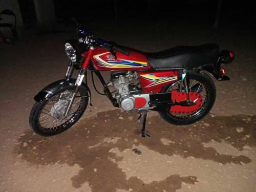 a Honda bike 