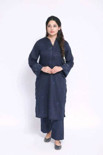 ladies stiched embroidery dress 