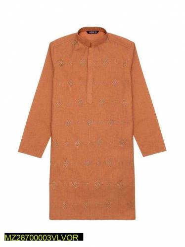 Kids cotton embroidered Kurta 