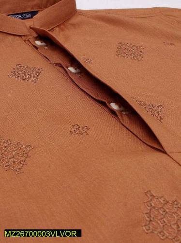 Kids cotton embroidered Kurta 