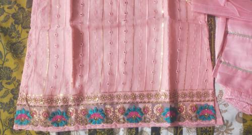 3 PC ready made suit for girls