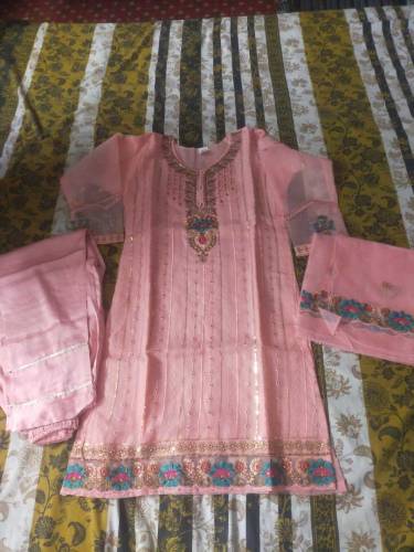 3 PC ready made suit for girls