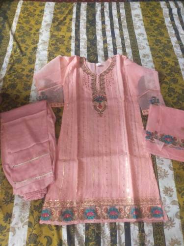 3 PC ready made suit for girls