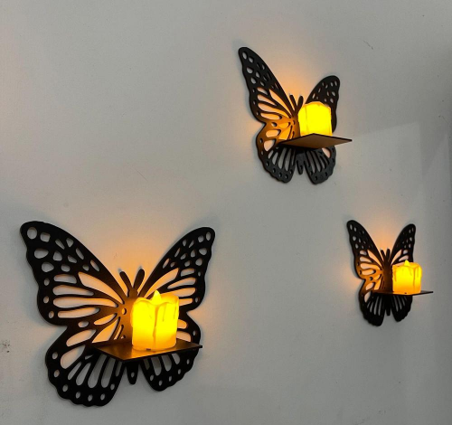 Butterfly Frame Wall Hanging,pack of 3