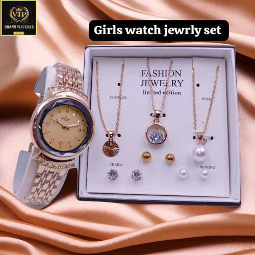 GIRLS FANCY JEWRLY WATCH ⌚