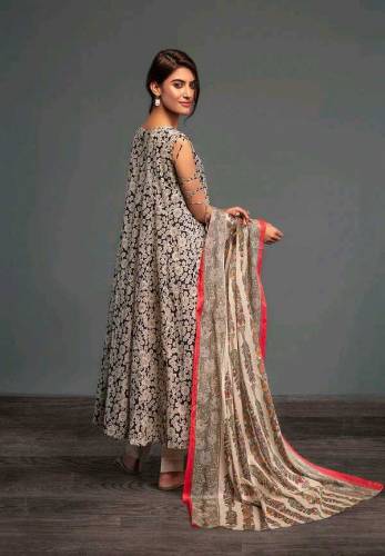 Nishat Linen 3 Pcs Unstitched 